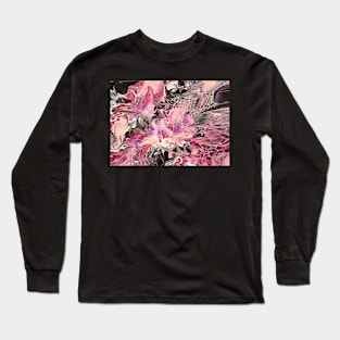 Power pink swipe Long Sleeve T-Shirt